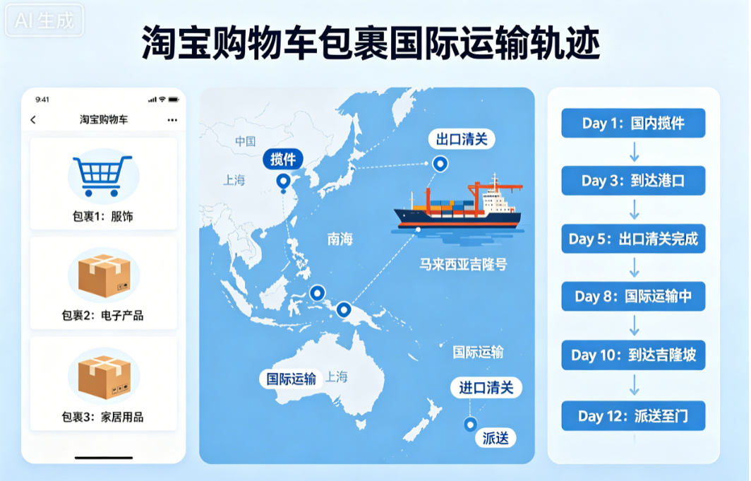 淘宝转运马来西亚哪家公司比较便宜靠谱?