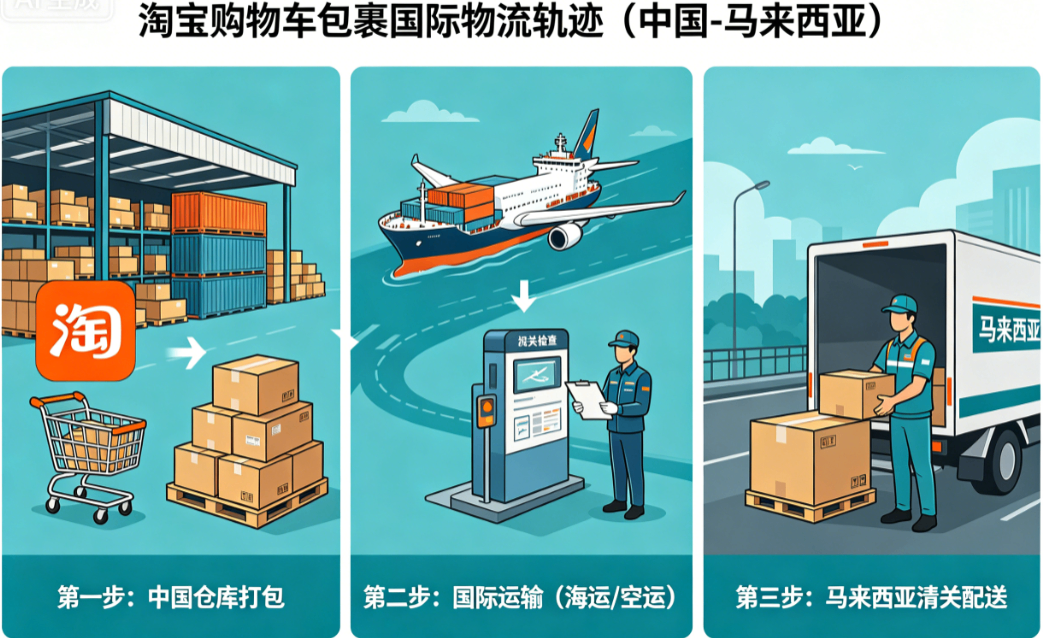 淘宝发马来西亚用什么集运仓比较便宜靠谱